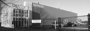 Devanture de l'usine Mongin à Grigny 91