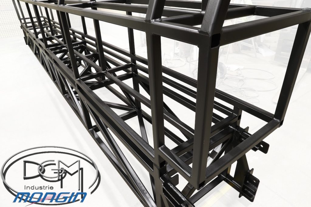 Structure Acier Mécanosoudée de grandes dimensions / Mongin DGM